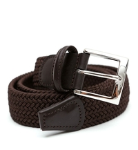 ANDERSONS ITALIAN STRETCH BELT-belts-Digbys Menswear