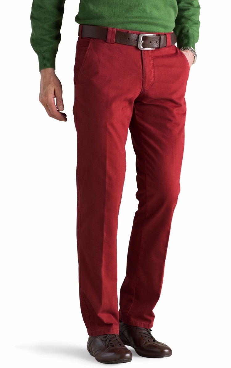 MEYER ROMA 316 CHINO SS - CHINOS 