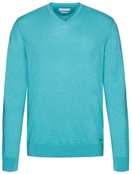 BUGATTI VEE NECK COTTON PULLOVER-clearance-sale-Digbys Menswear