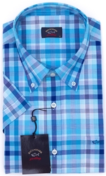 PAUL & SHARK SHORT SLEEVED SHIRT-shirts-short-sleeve-Digbys Menswear