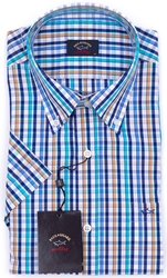 PAUL & SHARK SHORT SLEEVE SHIRT-shirts-short-sleeve-Digbys Menswear