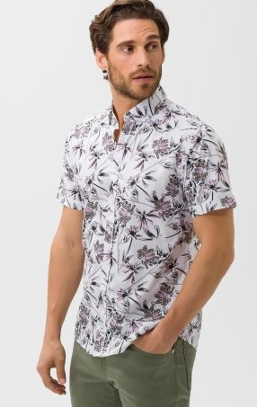 BRAX DAN SS SHIRT - SHIRTS SHORT SLEEVE 