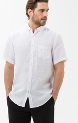 BRAX SHORT SLEEVE COMFORT FIT SHIRT-clearance-sale-Digbys Menswear