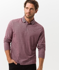 BRAX LS POLO-ruggers-and-tops-Digbys Menswear