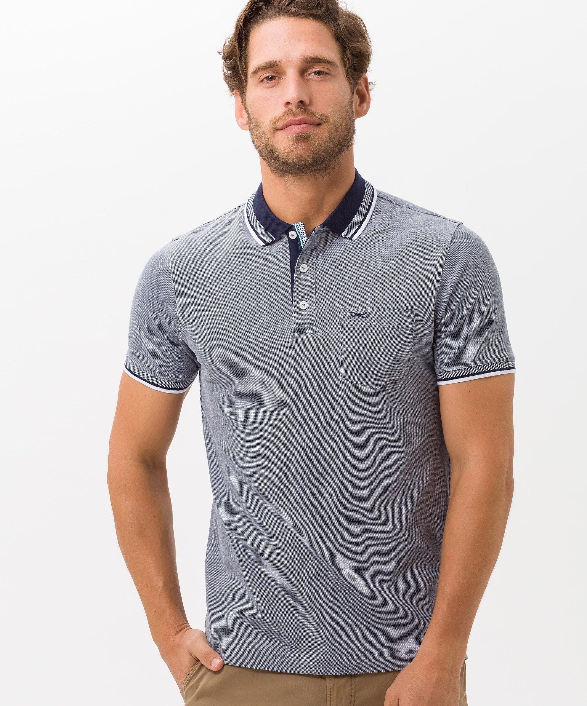 BRAX PETTER POLO - POLOS : Digby's Menswear | Mens Clothing Online ...