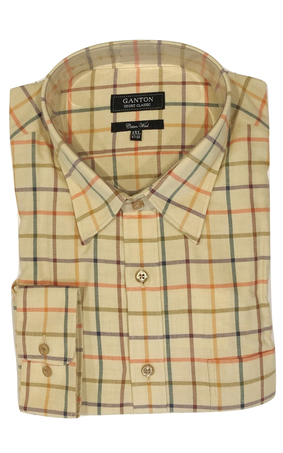 Ganton Cotton Wool LS Shirt