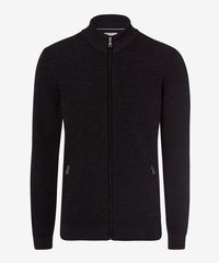 BRAX JOHN FULL ZIP KNIT-knits-Digbys Menswear