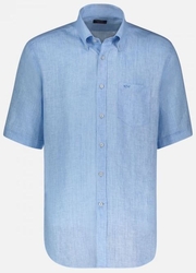 PAUL & SHARK SHORT SLEEVE LINEN SHIRT-clearance-sale-Digbys Menswear