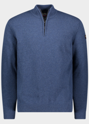 PAUL & SHARK HALF ZIP SHETLAND ECO-WOOL PULLOVER-knits-Digbys Menswear