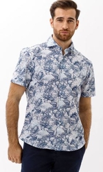 BRAX HARDY SHORT SLEEVE SHIRT-shirts-short-sleeve-Digbys Menswear