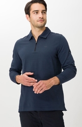 BRAX PRESTON LONG SLEEVE POLO-ruggers-and-tops-Digbys Menswear