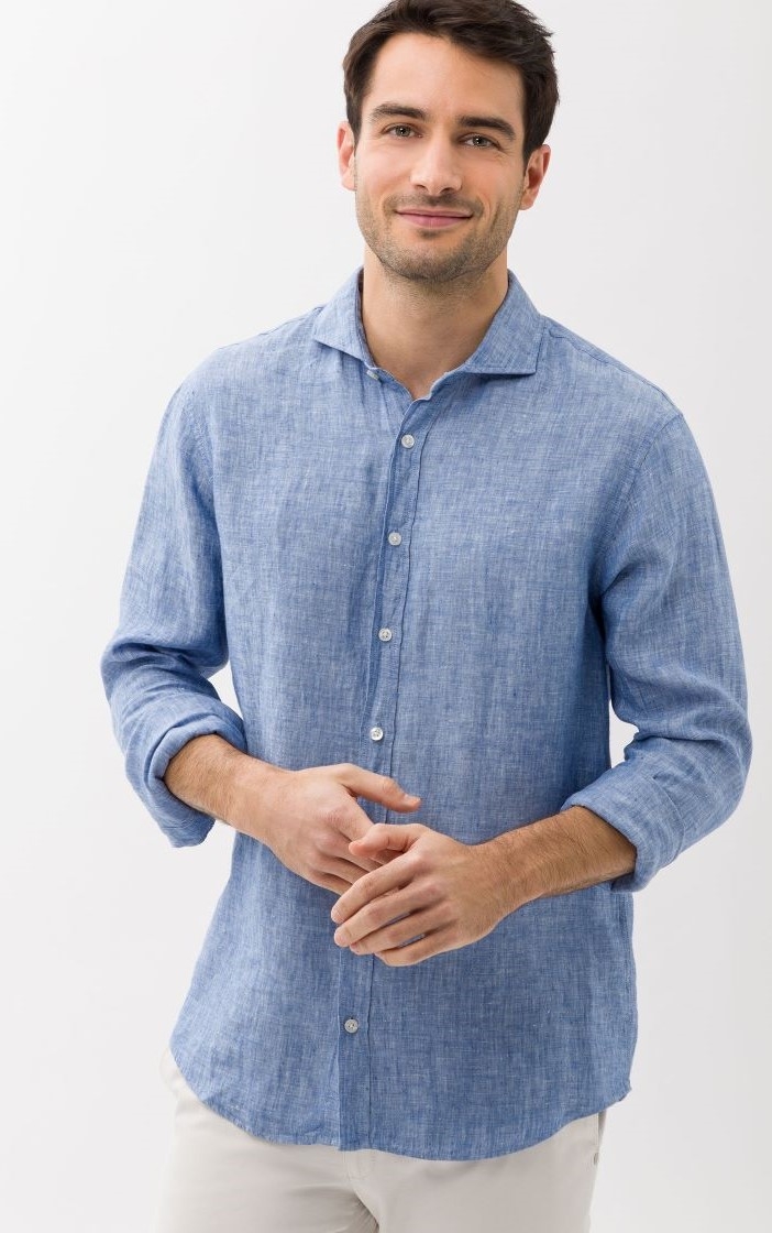 BRAX HAROLD LONG SLEEVE SHIRT - SHIRTS LONG SLEEVE : Digby's