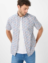 BRAX SHORT SLEEVE SHIRT-shirts-short-sleeve-Digbys Menswear