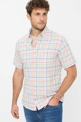 BRAX SHORT SLEEVE SHIRT-shirts-short-sleeve-Digbys Menswear