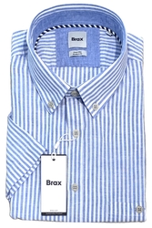 BRAX SHORT SLEEVE SHIRT-shirts-short-sleeve-Digbys Menswear