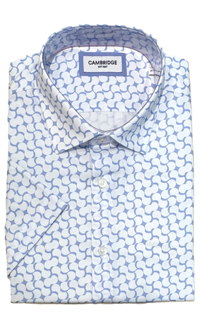 CAMBRIDGE PORTSEA SHORT SLEEVE SHIRT