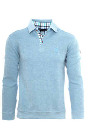 ETHNIC BLUE RUGGER