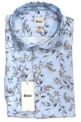 BRAX SHORT SLEEVE SHIRT-shirts-short-sleeve-Digbys Menswear